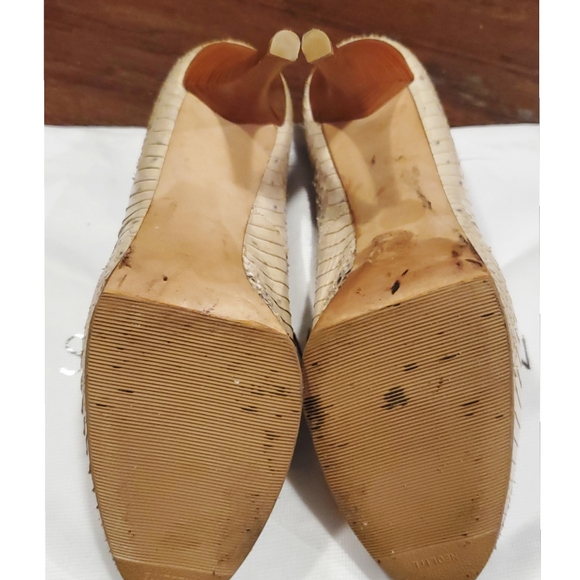 Stuart Weitzman Genuine Python Pumps - Picture 5 of 6